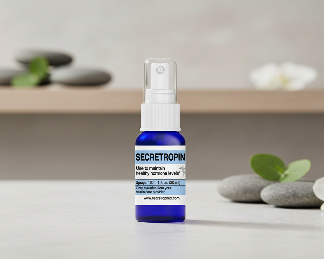 Secretropin 20ml Bottle in Premium Wellness Setting